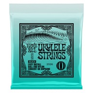 Ernie Ball 2326 univerzálne struny na ukulele, čierne