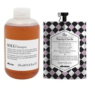 DAVINES SOLU ŠAMPÓN + OSVIEŽOVACÍ SET MASKY