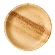 Okrúhle taniere vyrobené z palmových listov. 23 x 2,5 cm 25 ks. Okrúhle taniere vyrobené z palmových listov. 23 x 2,5 cm 25 ks.