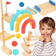 GOLFOVÝ HERNÝ SET DREVENÁ ZÁHRADNÁ ARKÁDA 13 ks TOOKY TOY GOLFOVÝ HERNÝ SET DREVENÁ ZÁHRADNÁ ARKÁDA 13 ks TOOKY TOY
