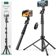 Dlhá tyč na telefón pre statív Selfie Stick 2v1 | 180 cm 1,8 m Dlhá tyč na telefón pre statív Selfie Stick 2v1 | 180 cm 1,8 m