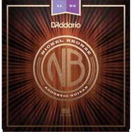 Stránky D'addario NB pre akustickú gitaru 11-52 Stránky D'addario NB pre akustickú gitaru 11-52
