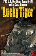 Stredný tank M4A1 s odliatym lícom 1:35 Asuka 35-035 Stredný tank M4A1 s odliatym lícom 1:35 Asuka 35-035
