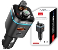 Bluetooth 5.0 FM vysielač, QC 4.0 PD20W nabíjačka Bluetooth 5.0 FM vysielač, QC 4.0 PD20W nabíjačka