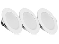 Set Lampy Držiaky žiaroviek Halogén Panel LED ECO 6W 3x Set Lampy Držiaky žiaroviek Halogén Panel LED ECO 6W 3x