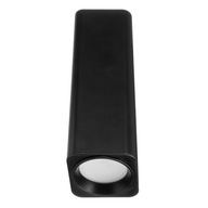 Prisadené halogénové svietidlo, čierna trubica, GU10 LED Prisadené halogénové svietidlo, čierna trubica, GU10 LED