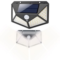 Solárna lampa s pohybovým senzorom a solárnym napájaním Solárna lampa s pohybovým senzorom a solárnym napájaním