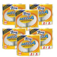 Foxy mega dlhé rolky kuchynské utierky 12 valčekov