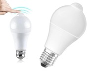 LED žiarovka 6W=50W 6500K Studená biela Výkonná so snímačom pohybu za súmraku LED žiarovka 6W=50W 6500K Studená biela Výkonná so snímačom pohybu za súmraku