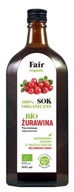 BRUSNICOVÁ ŠŤAVA NFC BIO 500 ml - FAIR BIO BRUSNICOVÁ ŠŤAVA NFC BIO 500 ml - FAIR BIO