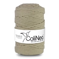 Colinea String sa opliekol pre makramu 100% bavlnu, 5 mm 100 m, ľahká béžová Colinea String sa opliekol pre makramu 100% bavlnu, 5 mm 100 m, ľahká béžová