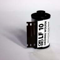 Čiernobiely film ORWO LF10 ISO 6/24 snímok