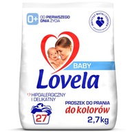 Lovela BABY Baby prací prášok Farba 2,7 kg