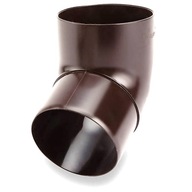67° PVC koleno pre 100mm GALECO PVC zvodová rúra čokoládovo hnedá RAL 8017