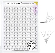 NAGARAKU hotové umelé mihalnice C 6D TUMBLES 0,07 320 ks. ZMIEŠAŤ NAGARAKU hotové umelé mihalnice C 6D TUMBLES 0,07 320 ks. ZMIEŠAŤ