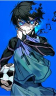Plagát s modrým zámkom anime Manga BLLO_010 A1+ (vlastný)