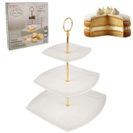 TORTOVÝ TANIER TORTOVÝ VZOR PORCELÁNOVÝ OVOCNÝ TANIER