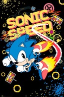 Filmový plagát Sonic Speed ​​pre deti 61x91,5 cm