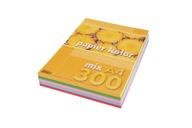 Farebný papier, mix 5 farieb A4 80g 300 listov, Kre