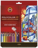 KOH-I-NOOR Umelecké ceruzky POLYCOLOR 48 FAREB