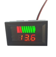 PANELOVÝ LED VOLTMETER 12V ČERVENÝ PANELOVÝ LED VOLTMETER 12V ČERVENÝ