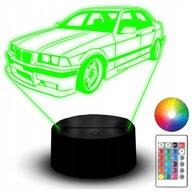 LED NOČNÁ LAMPA BMW E36 COUPE M3 MPOWER AUTO AUTO 3D NÁZOV PRE FANOUŠKA LED NOČNÁ LAMPA BMW E36 COUPE M3 MPOWER AUTO AUTO 3D NÁZOV PRE FANOUŠKA