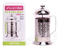 Sklo ČAJOVNÍK, KÁVA, 1000 ml KAMILLE Sklo ČAJOVNÍK, KÁVA, 1000 ml KAMILLE