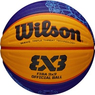 WILSON 3x3 FIBA ​​​​BASKETBALOVÁ loptička KOŽA IO PARIS 2024