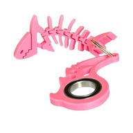 Keyrambit Keyspinner Keychain Shark PENDANT Flexi Shark Pink Keyrambit Keyspinner Keychain Shark PENDANT Flexi Shark Pink