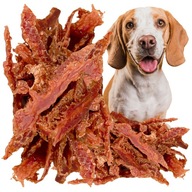 HILTON Pochúťky pre psov KAČIAČKA JERKY Mäkké KAČACIE prsia 500g HILTON Pochúťky pre psov KAČIAČKA JERKY Mäkké KAČACIE prsia 500g