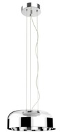 SKLENENÁ ZÁVISNÁ LAMPA NAD STOL, CHROMOVÝ LED LUSTER SKLENENÁ ZÁVISNÁ LAMPA NAD STOL, CHROMOVÝ LED LUSTER
