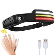 ČELOVÁ LAMPA 3x LED COB SO SNÍMAČOM POHYBU 270° ČELOVÁ LAMPA 3x LED COB SO SNÍMAČOM POHYBU 270°