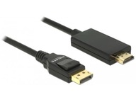 Adaptérový kábel Delock DisplayPort v1.2A - HDMI M/M