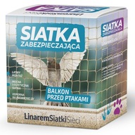 BALKÓNOVÁ SIEŤ PRE MAČKY, VTÁKY, HOLUBY 6X2 + HÁKY