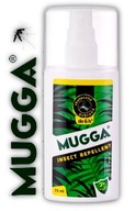 MUGGA SPREJ DEET 9,5% NA KOMÁRE A KLIŠTE 75ML 2+ MUGGA SPREJ DEET 9,5% NA KOMÁRE A KLIŠTE 75ML 2+