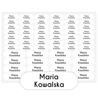58x Menové nažehľovacie štítky PRE SENIOROV na oblečenie 58x Menové nažehľovacie štítky PRE SENIOROV na oblečenie