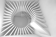 Abstraktná 3D fototapeta do obývačky 175x115 cm