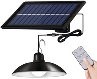 Luster LED žiarovka Solárny panel Camping