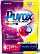 PUROX PRACIE KAPSULY, GÉL, FARBA, 40 KS