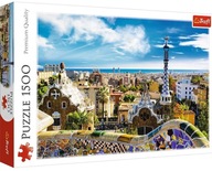 Puzzle 1500 dielikov Gaudi Park Barcelona Trefl Puzzle 1500 dielikov Gaudi Park Barcelona Trefl