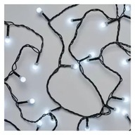 Svetlá na vianočný stromček 300 LED čerešňa 30m, studená biela, Svetlá na vianočný stromček 300 LED čerešňa 30m, studená biela,