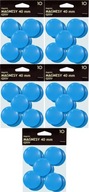 Magnet na tabuľu 40mm 10ks modrá sada x5 Magnet na tabuľu 40mm 10ks modrá sada x5