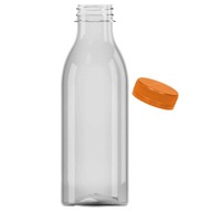 PET fľaša s okrúhlym uzáverom 250 ml x 50 kusov PET fľaša s okrúhlym uzáverom 250 ml x 50 kusov
