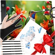 GRAFICKÝ TABLET NA KRESLENIE A3 TABUĽKA XL LED TABUĽKA + PRÍSLUŠENSTVO GRAFICKÝ TABLET NA KRESLENIE A3 TABUĽKA XL LED TABUĽKA + PRÍSLUŠENSTVO