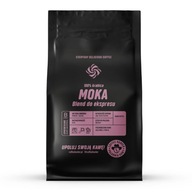 Moka KÁVOVÉ ZRNKY čerstvo pražené - váha: 1000 g Moka KÁVOVÉ ZRNKY čerstvo pražené - váha: 1000 g