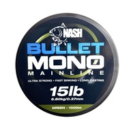 NASH Kaprový vlasec 0,37mm 1000m zelený NASH Kaprový vlasec 0,37mm 1000m zelený