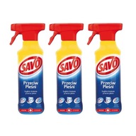 Savo sprej pre pleseň pre pleseň odstraňuje huby na stene 3 x 500 ml Savo sprej pre pleseň pre pleseň odstraňuje huby na stene 3 x 500 ml