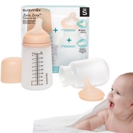 SUAVINEX ZERO fľaša ZERO štartovacia sada 270ml stredný prietok SUAVINEX ZERO fľaša ZERO štartovacia sada 270ml stredný prietok