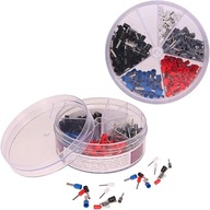 ORNO Sada objímok, izolovaných káblových koncoviek 0,5-2,5 mm2 400 kusov ORNO Sada objímok, izolovaných káblových koncoviek 0,5-2,5 mm2 400 kusov