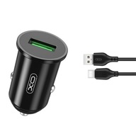 XO VÝKONNÁ RÝCHLA NABÍJAČKA DO AUTA PRE TELEFÓN USB 18W QC3.0 XO VÝKONNÁ RÝCHLA NABÍJAČKA DO AUTA PRE TELEFÓN USB 18W QC3.0
